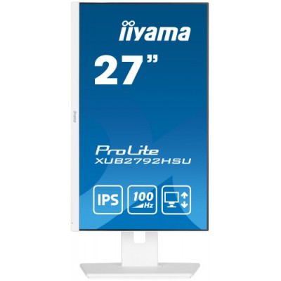 MONITOR IIYAMA 27 1920 x 1080 100Hz 21 MPX FHD 250CD 16 9 HDMI IPS NEGRO