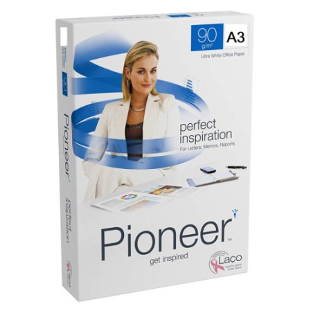 15840-PAQUETE 500H PAPEL PERFECT PREMIUM 90GR A3 PIONEER CIE 169 PNR0900078