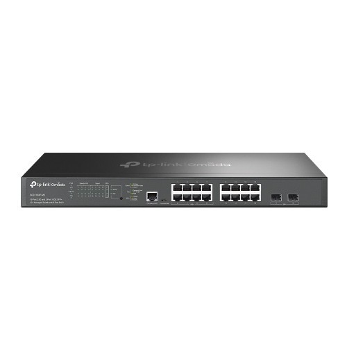 15880-TP-Link Omada SG3218XP-M2 switch Gestionado L2+ 2.5G Ethernet (100/1000/2500) Energia sobre Ethernet (PoE) 1U Negr