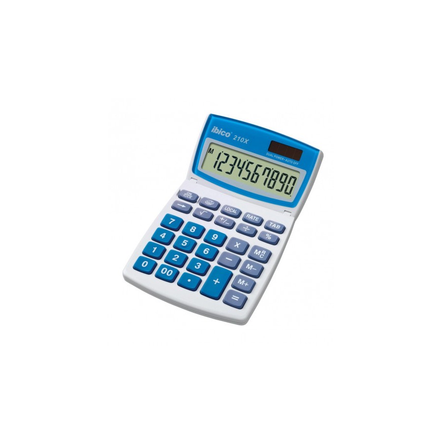 1612-CALCULADORA DE SOBREMESA DE 10 DIGITOS MODELO 210X SOLAR / PILA IBICO IB410079 1612-CALCULADORA DE SOBREMESA DE 10 DIGITOS MODELO 210X SOLAR / PILA IBICO IB410079