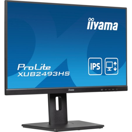 16125-MONITOR IIYAMA 24" , IPS, FHD, 75HZ, 4MS, HDMI, DISPLAYPORT, ALTAVOCES, REG ALT/INCL, 100HZ
