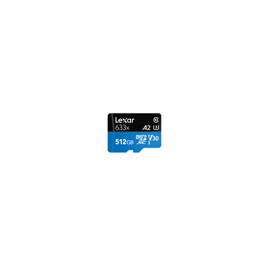 16328-Lexar 633x 512 GB MicroSDXC UHS-I Clase 10