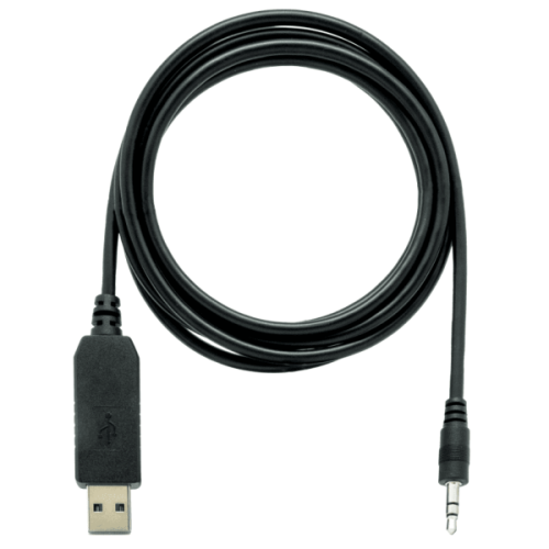 16368-QNAP CAB-CONSOLE-UPJ-1M8 cable de audio 1,8 m 3,5mm USB Negro