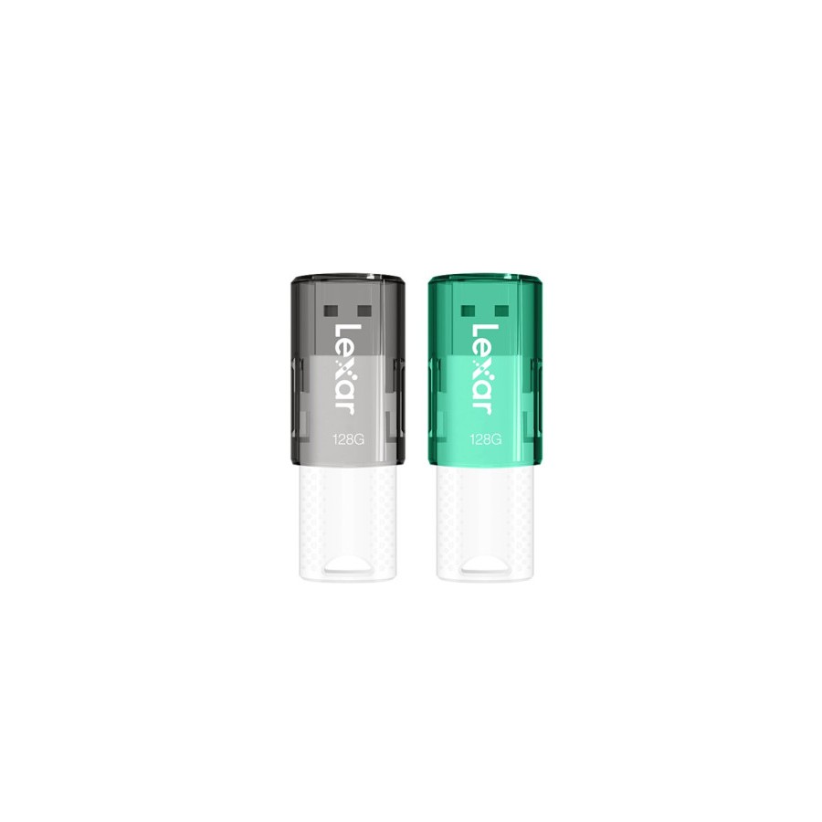 16517-LEXAR 2X128GB PACK JUMPDRIVE S60 USB 2.0 FLASH DRIVE