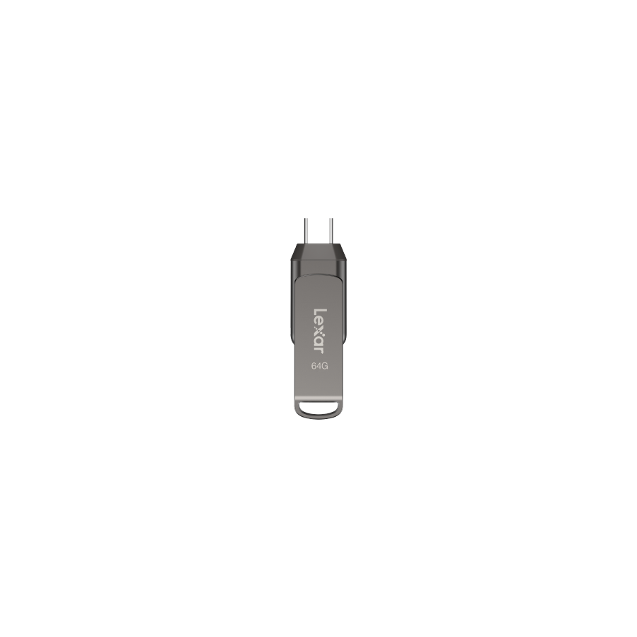 16521-Lexar JumpDrive LJDD400064G-BNQNG unidad flash USB 64 GB USB Tipo C 3.2 Gen 1 (3.1 Gen 1) Gris