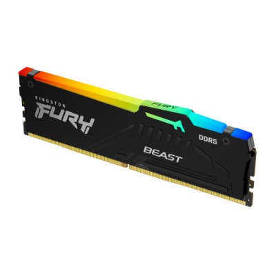 MEMORIA KINGSTON 8GB 6000MT S DDR5 CL30  FURY BEAST RGB EXPO KF560C30BBEA 8