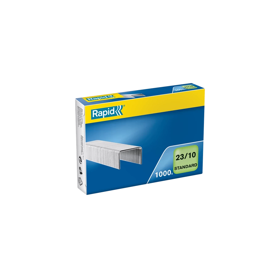 1697-CAJA DE 1000 GRAPAS TIPO 23/10 GALVANIZADAS PARA GRAPADORAS DE GRUESOS RAPID 24869300 1697-CAJA DE 1000 GRAPAS TIPO 23/10 GALVANIZADAS PARA GRAPADORAS DE GRUESOS RAPID 24869300