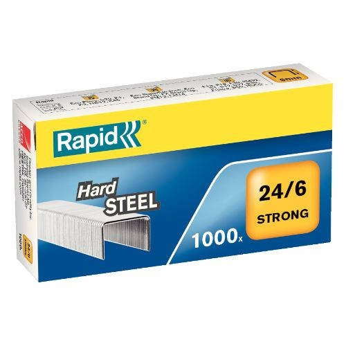 1700-CAJA DE 1000 GRAPAS TIPO 24/6 ACERO RAPID 24855900