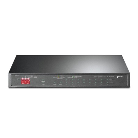 17075-TP-Link TL-SG1210MP switch No administrado Gigabit Ethernet (10/100/1000) Energia sobre Ethernet (PoE) Negro