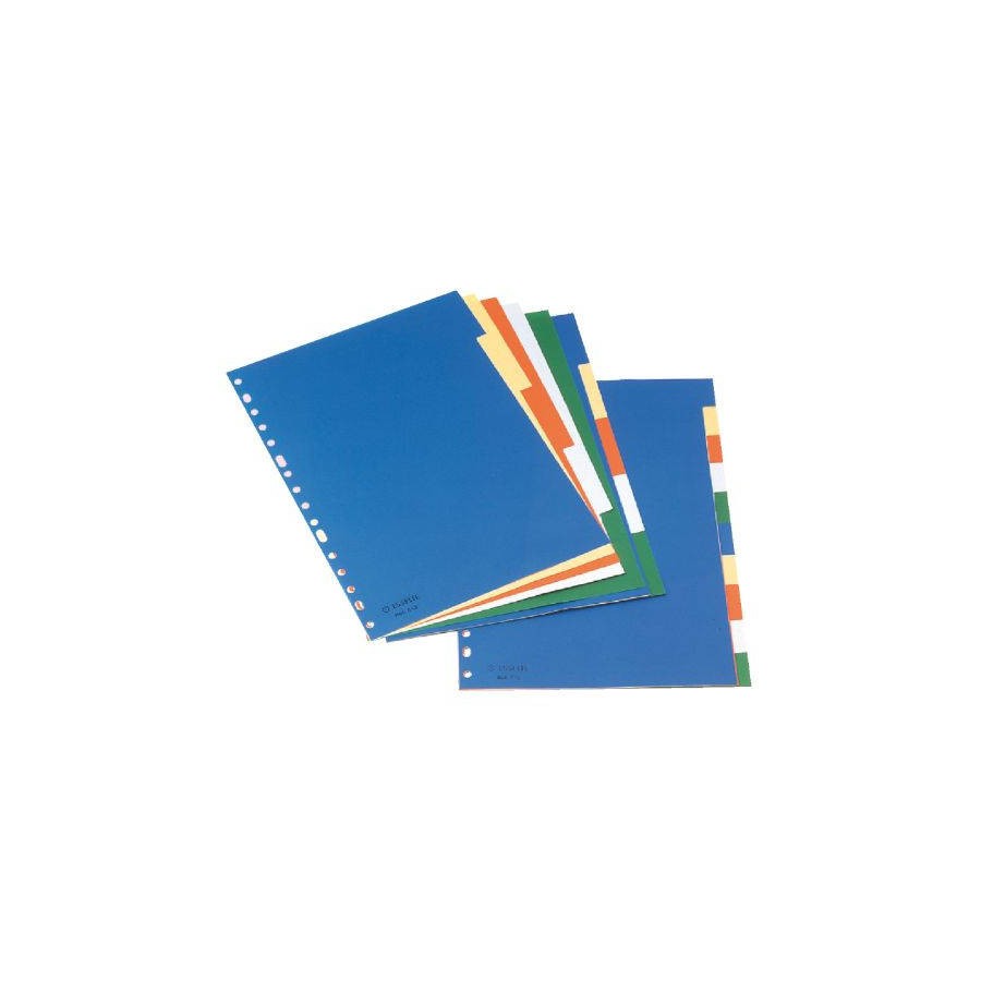 1714-SEPARADOR DE POLIPROPILENO CON 10 POSICIONES FORMATO A4 COLORES VIVOS ESSELTE 11710 1714-SEPARADOR DE POLIPROPILENO CON 10 POSICIONES FORMATO A4 COLORES VIVOS ESSELTE 11710