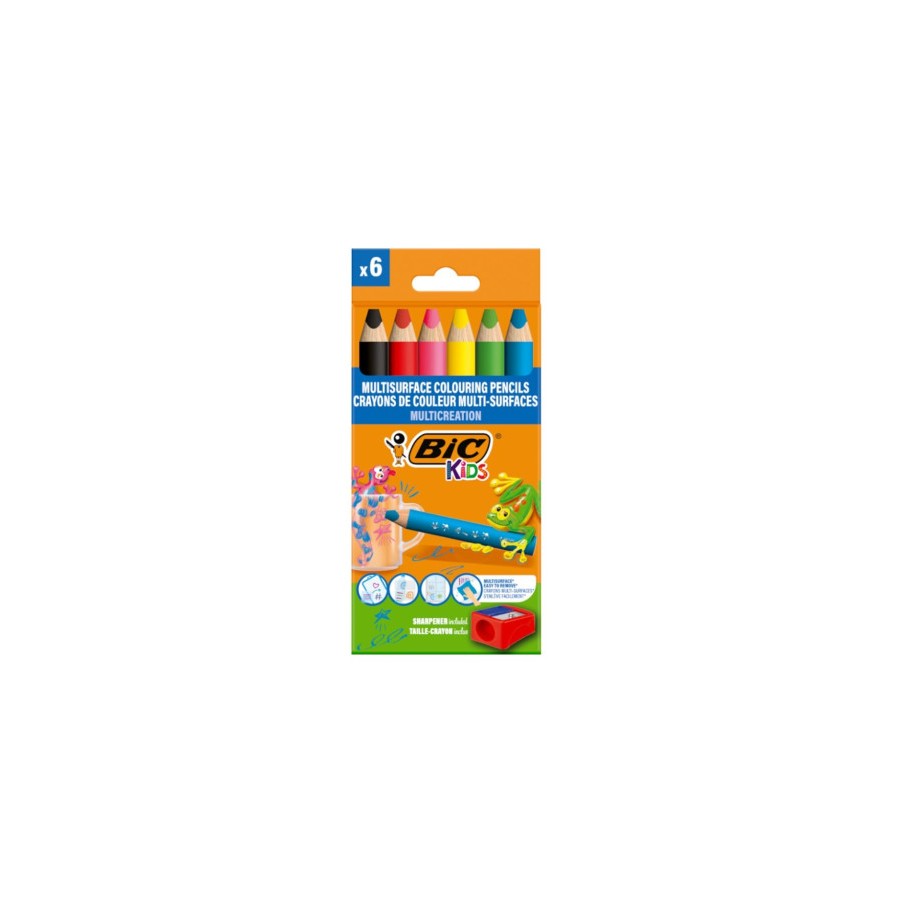 17208-ESTUCHE LAPICES TRIANGULARES MULTISUPERFICIE BLISTER 6UDS BIC 515220 17208-ESTUCHE LAPICES TRIANGULARES MULTISUPERFICIE BLISTER 6UDS BIC 515220