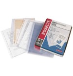 1721-CAJA 100 FUNDAS POLIPROPILENO MULTITALADRO FORMATO FOLIO 80 MICRAS 16 TALADROS CRISTAL ESSELTE 46106