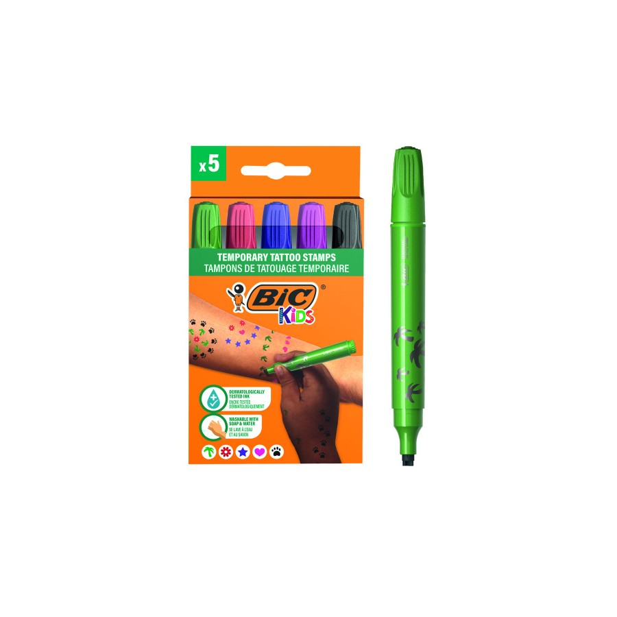 17214-ESTUCHE TATTOO 5 STAMPS BIC 516824 17214-ESTUCHE TATTOO 5 STAMPS BIC 516824