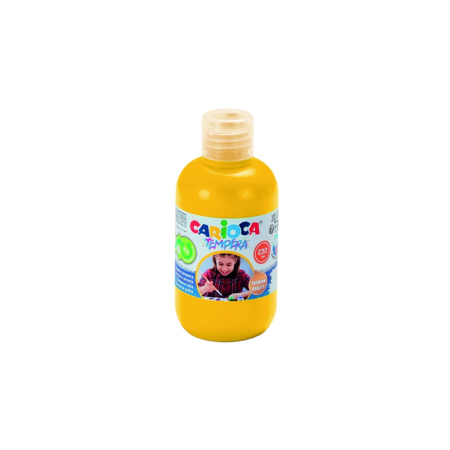17227-BOTELLA TEMPERA 250 ML. AMARILLO CARIOCA 40424/03 17227-BOTELLA TEMPERA 250 ML. AMARILLO CARIOCA 40424/03