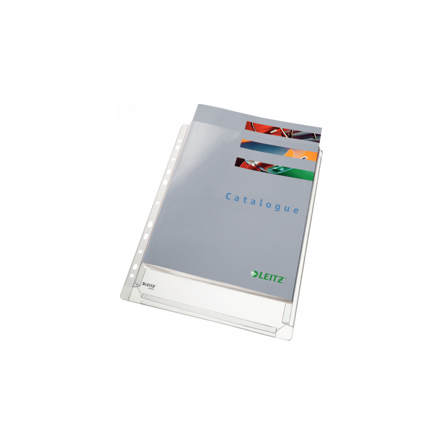 1728-BOLSA 10 FUNDAS FUELLE SIN SOLAPA MULTITALADRO GRAN CAPACIDAD FORMATO A4 170 MICRAS PVC TRANSPARENTE LEITZ 47561003 1728-BOLSA 10 FUNDAS FUELLE SIN SOLAPA MULTITALADRO GRAN CAPACIDAD FORMATO A4 170 MICRAS PVC TRANSPARENTE LEITZ 47561003