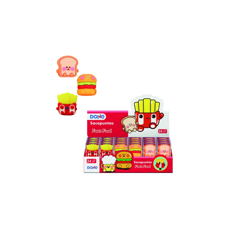 17291-EXPOSITOR CON 24 SACAPUNTAS FAST FOOD DOHE 79677 17291-EXPOSITOR CON 24 SACAPUNTAS FAST FOOD DOHE 79677