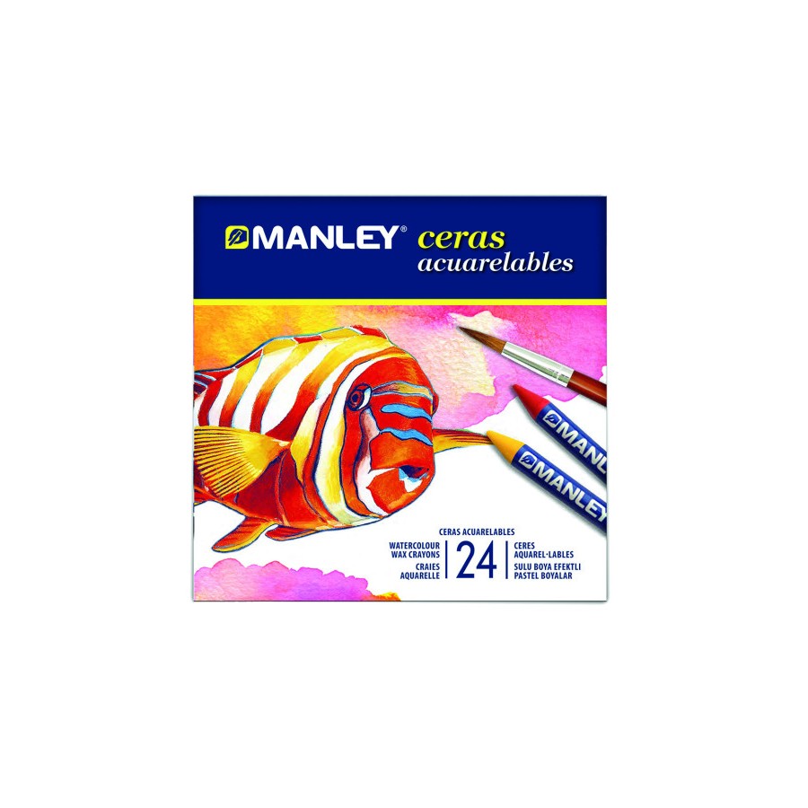 17340-ESTUCHE 24 CERAS ACUARELABLES MANLEY MNQ00424 17340-ESTUCHE 24 CERAS ACUARELABLES MANLEY MNQ00424