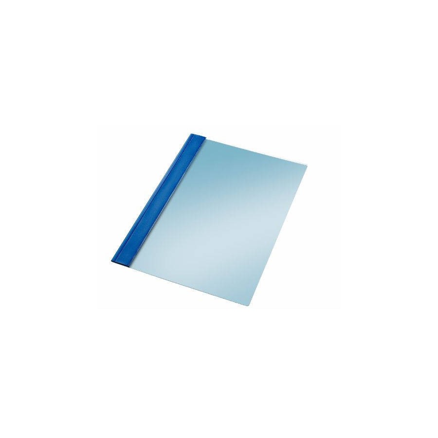 1735-CAJA 50 DOSIERS FASTENER PVC FORMATO FOLIO COLOR AZUL ESSELTE 13206