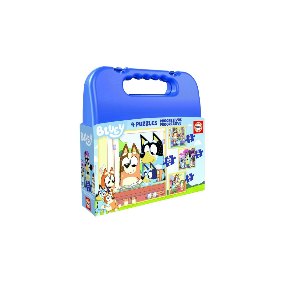 17385-MALETA PUZZLES PROGRESIVOS BLUEY 12-16-20-25 EDUCA 19830 17385-MALETA PUZZLES PROGRESIVOS BLUEY 12-16-20-25 EDUCA 19830