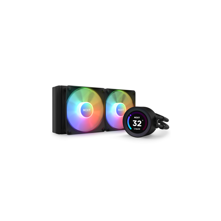 17464-NZXT Kraken Elite 240 RGB Procesador Sistema de refrigeracion liquida todo en uno 12 cm Negro 1 pieza(s)