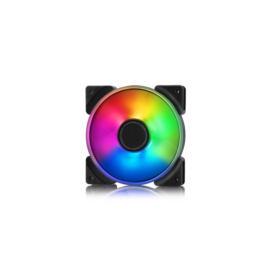 17685-Fractal Design Prisma AL-12 PWM Carcasa del ordenador Ventilador 12 cm Negro, Blanco 1 pieza(s)