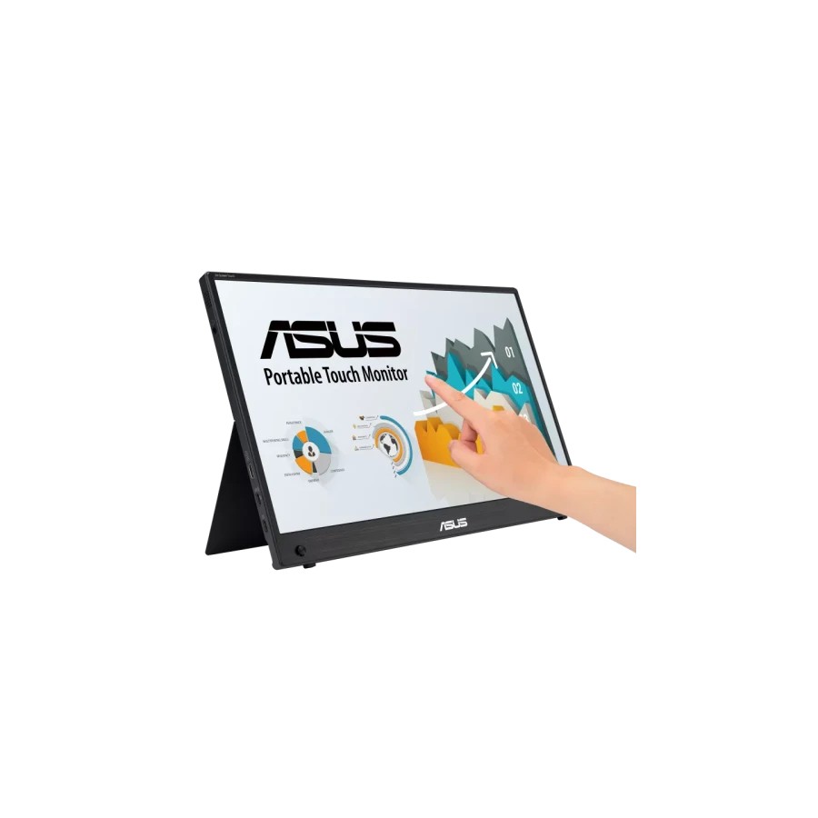 17773-ASUS ZenScreen MB16AMTR pantalla para PC 39,6 cm (15.6") 1920 x 1080 Pixeles Full HD LCD Pantalla tactil Negro
