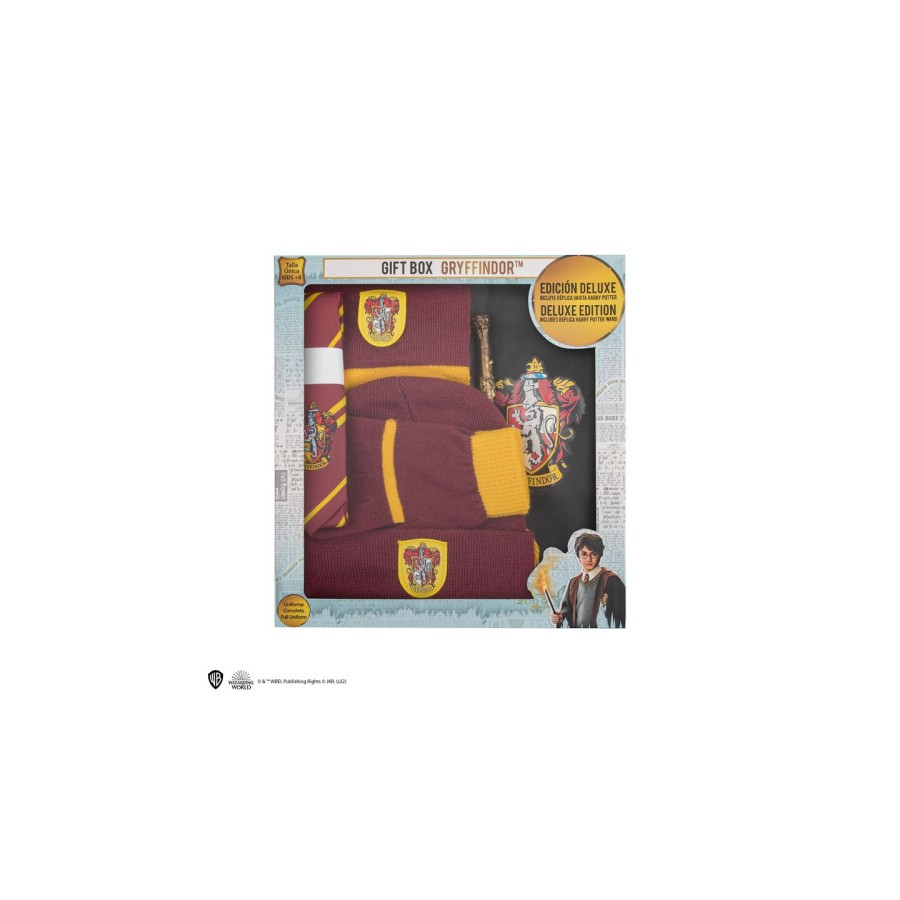 17803-CAJA REGALO DELUXE KIDS GRYFFINDOR CINEREPLICAS REDSTRING 8436561073122 17803-CAJA REGALO DELUXE KIDS GRYFFINDOR CINEREPLICAS REDSTRING 8436561073122