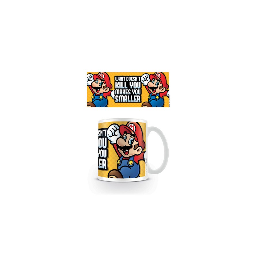 17919-TAZA DESAYUNO SUPER MARIO MAKES YOU SMALLER PYRAMID INTERNATIONAL REDSTRING MG24469 17919-TAZA DESAYUNO SUPER MARIO MAKES YOU SMALLER PYRAMID INTERNATIONAL REDSTRING MG24469