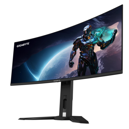 17955-Gigabyte MO34WQC2 pantalla para PC 86,4 cm (34") 3440 x 1440 Pixeles Wide Quad HD OLED Negro