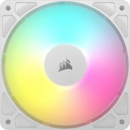 18020-Corsair RS120 ARGB Carcasa del ordenador Ventilador 12 cm Blanco 3 pieza(s)