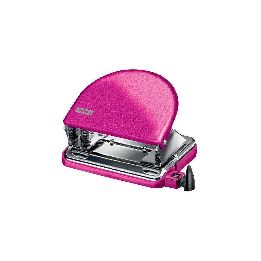 1811-TALADRO METALICO MODELO 52 WOW CAPACIDAD 20 HOJAS COLOR ROSA PETRUS 626517 1811-TALADRO METALICO MODELO 52 WOW CAPACIDAD 20 HOJAS COLOR ROSA PETRUS 626517