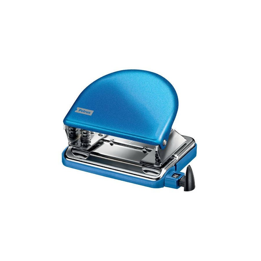 1812-TALADRO METALICO MODELO 52 WOW CAPACIDAD 20 HOJAS COLOR AZUL PETRUS 626518 1812-TALADRO METALICO MODELO 52 WOW CAPACIDAD 20 HOJAS COLOR AZUL PETRUS 626518