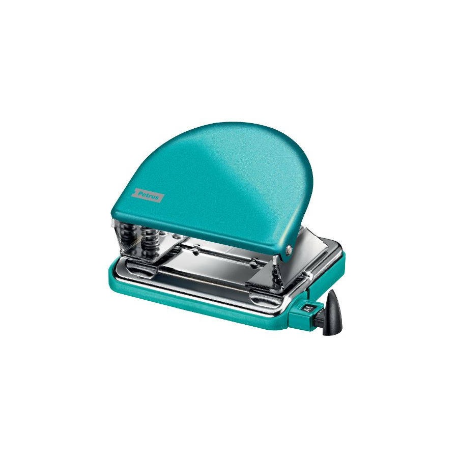 1814-TALADRO METALICO MODELO 52 WOW CAPACIDAD 20 HOJAS COLOR AZUL HIELO PETRUS 626521 1814-TALADRO METALICO MODELO 52 WOW CAPACIDAD 20 HOJAS COLOR AZUL HIELO PETRUS 626521