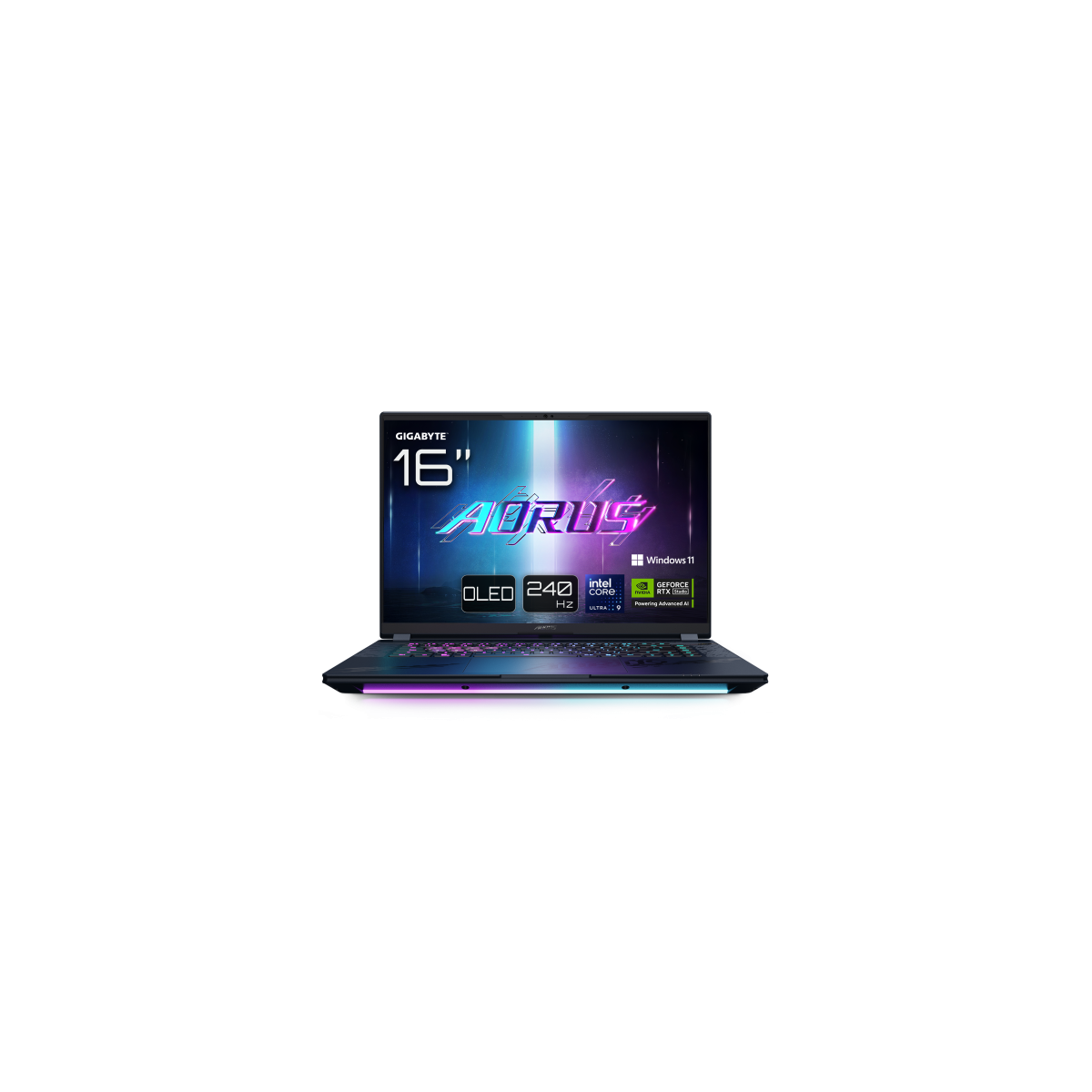 GIGABYTE AORUS MASTER 16 BYH Portatil Gaming 160 240Hz OLED Intel Core 275HX NVIDIA RTX 5080 GPU 32GB DDR5 5600MHz 1 x Gen4 1TB