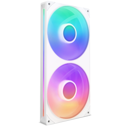 18524-NZXT RF-U28HF-W1 sistema de refrigeracion para ordenador Carcasa del ordenador Ventilador Blanco 1 pieza(s)