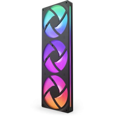 18527-NZXT RF-U36HF-B1 sistema de refrigeracion para ordenador Carcasa del ordenador Ventilador 36 cm Negro