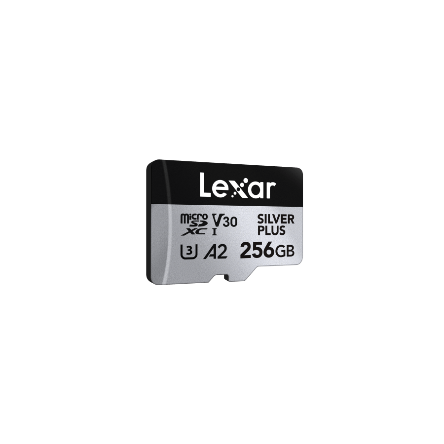 18555-Lexar Professional SILVER PLUS 256 GB MicroSDXC UHS-I Clase 3 18555-Lexar Professional SILVER PLUS 256 GB MicroSDXC UHS-I Clase 3