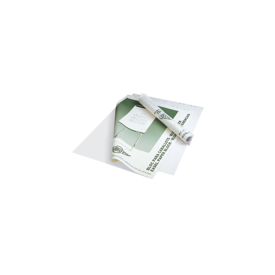 1865-FAIBO bloc papel para pizarra 50 hojas Blanco 1865-FAIBO bloc papel para pizarra 50 hojas Blanco