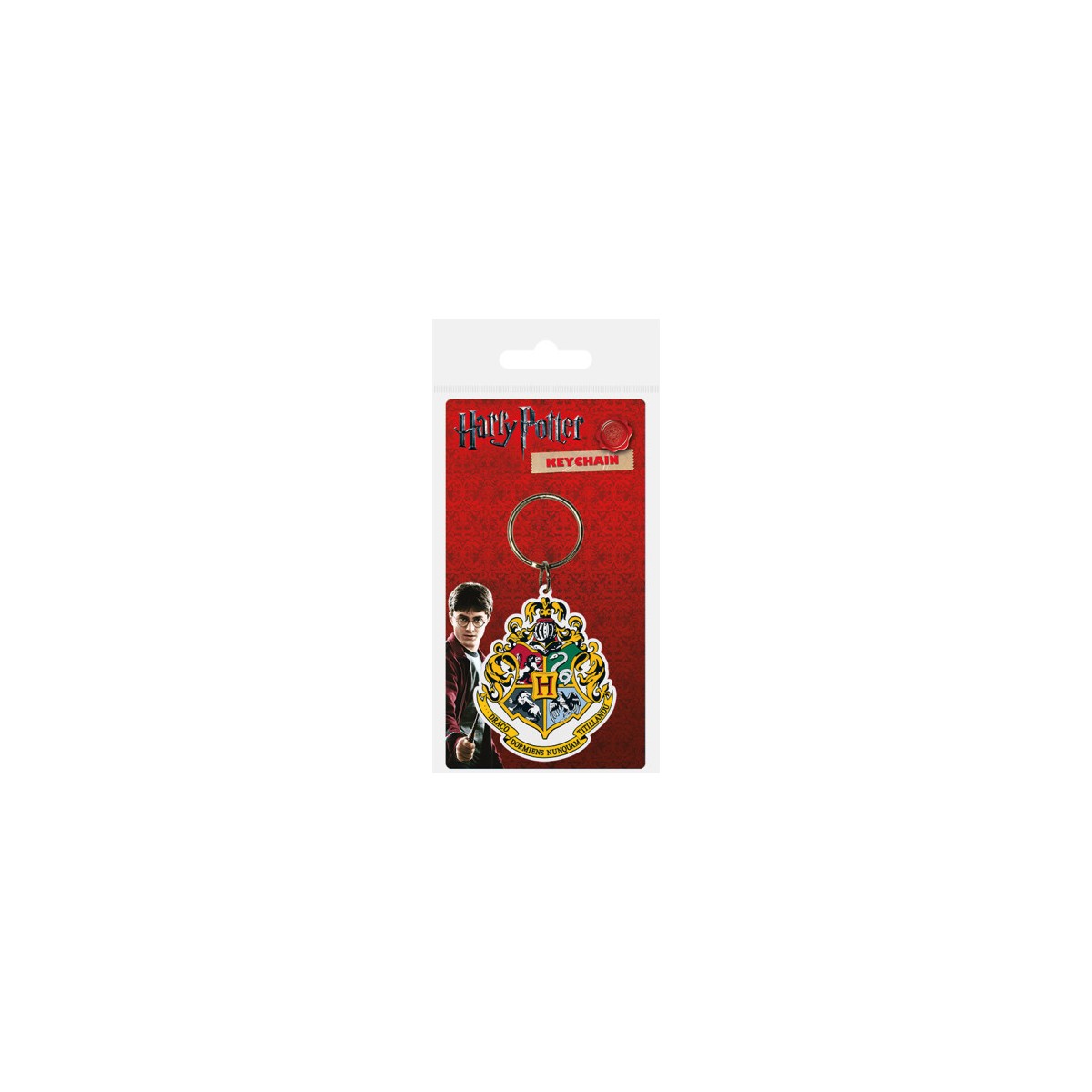 LLAVERO ESCUDO DE HOGWARTS PYRAMID REDSTRING RK38453C