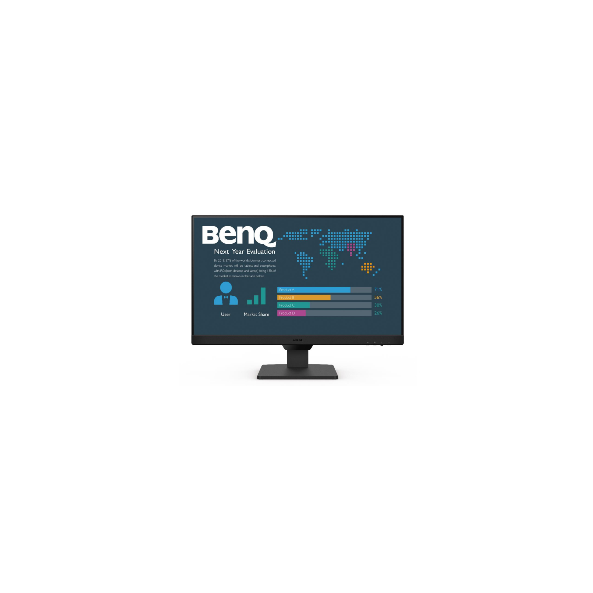 BenQ BL2490 pantalla para PC 605 cm 238 1920 x 1080 Pixeles Full HD Negro
