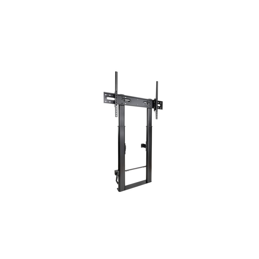 18970-TooQ Lottus Soporte de Suelo/Pared Fijo con Regulacion de Altura para Pantallas 55"-100", Negro