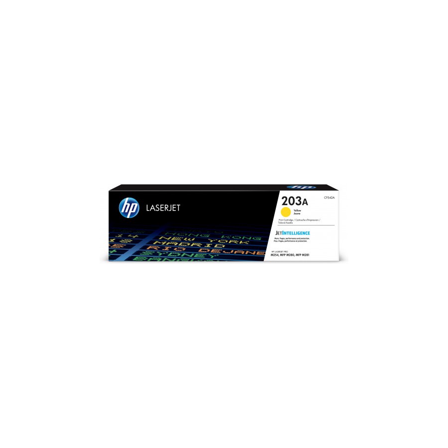 19-HP 203A TONER HP203A AMARILLO (CF542A)