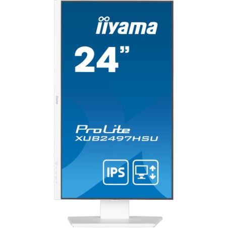 19234-iiyama ProLite XUB2497HSU-W2 pantalla para PC 60,5 cm (23.8") 1920 x 1080 Pixeles Full HD LED Blanco