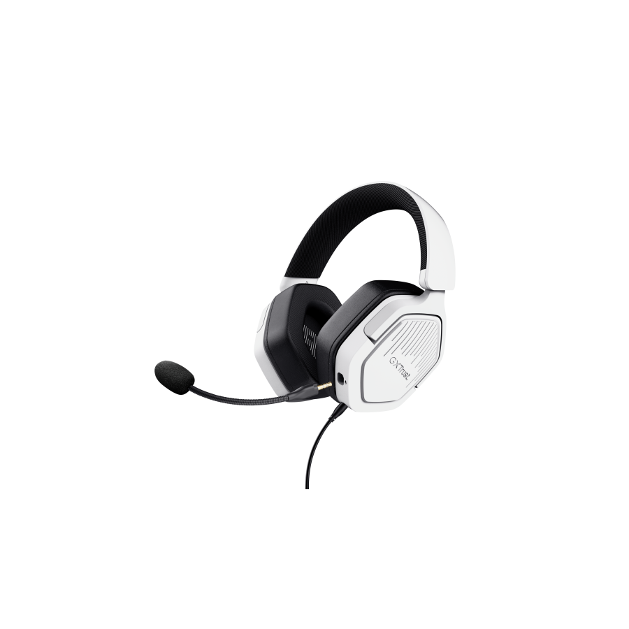 19411-Trust GXT492W Carus Auriculares Alambrico Diadema Juego Blanco