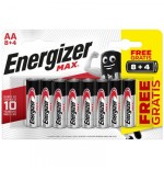 1957-BLISTER 8 + 4 PILAS MAX TIPO LR6 (AA) ENERGIZER E301531604