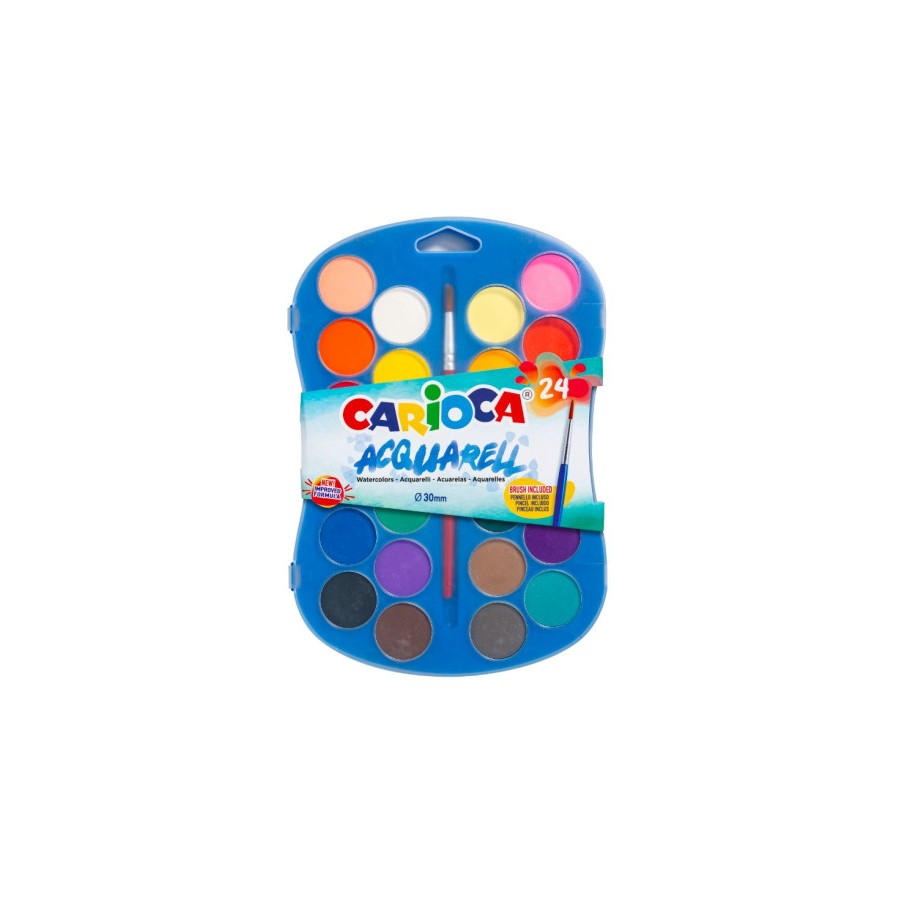 19739-ESTUCHE 24 ACUARELAS CARIOCA 42405 19739-ESTUCHE 24 ACUARELAS CARIOCA 42405