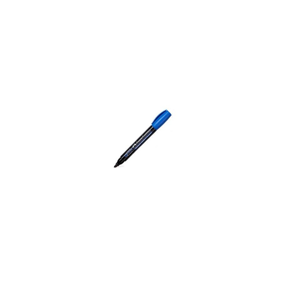 19741-MARCADOR MULTIMARK WINNER 54-E AZUL PUNTA BISELADA Y SIN CLIP FABER CASTELL 153151