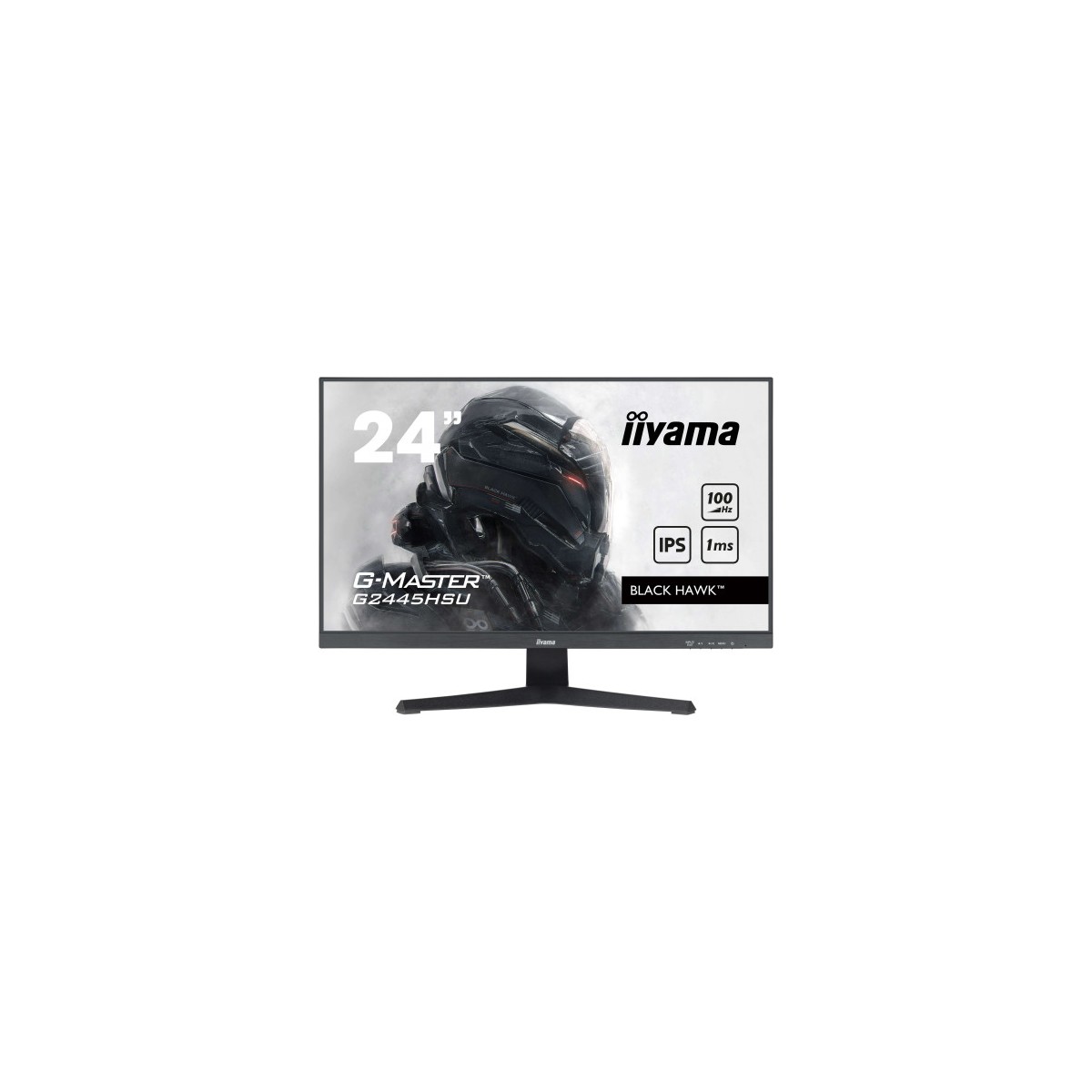 IIYAMA PANTALLA 238 IPS 100HZ HDMI X1 V14 DISPLAYPORT X1 V12 ALTAVOZ INTEGRADO MPRT 1MS
