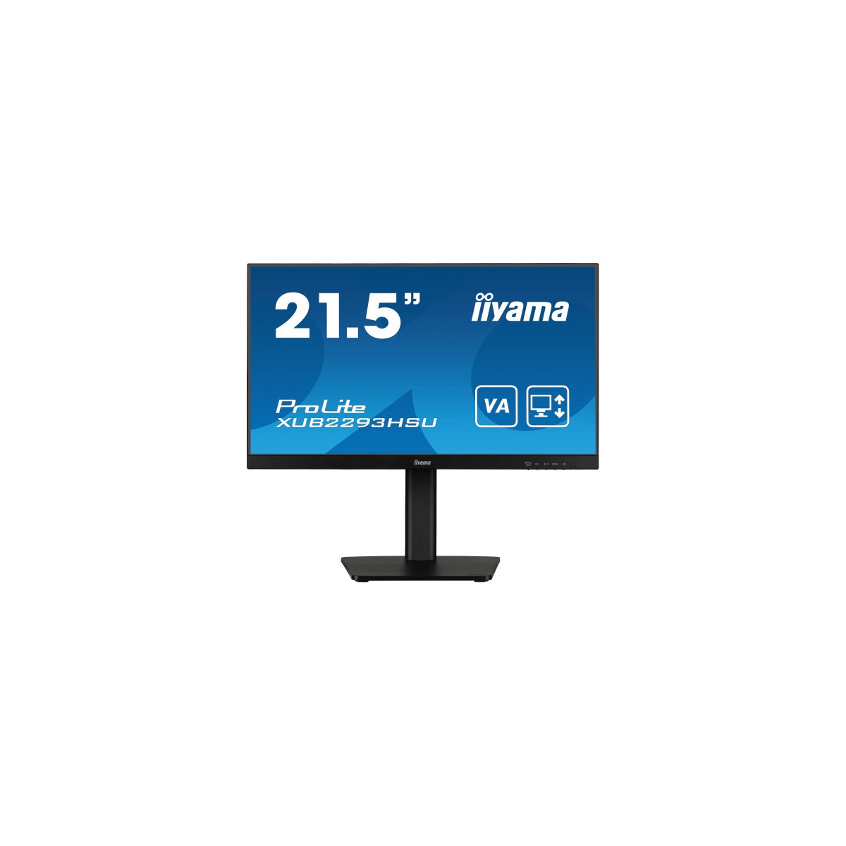IIYAMA MONITOR IPS DE 215 SIN BORDES DE 3 LADOS Y CON CONCENTRADOR USB FRECUENCIA DE ACTUALIZACIoN DE 100HZ Y CON SOPORTE AJUST