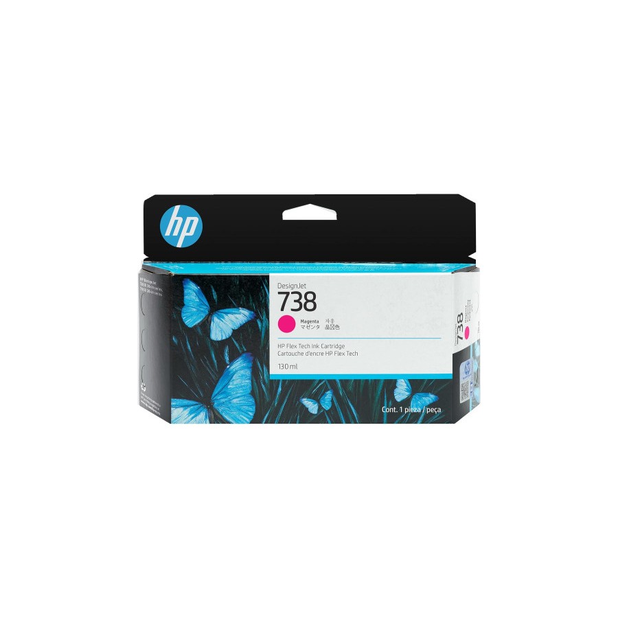 20466-HP DESIGNJET 738 CARTUCHO MAGENTA 130ML 20466-HP DESIGNJET 738 CARTUCHO MAGENTA 130ML
